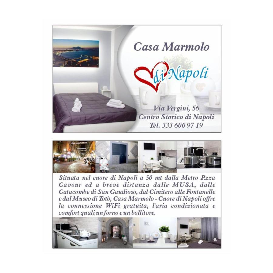 Ferienwohnung Casa Marmolo - Cuore Di Napoli Exterior foto